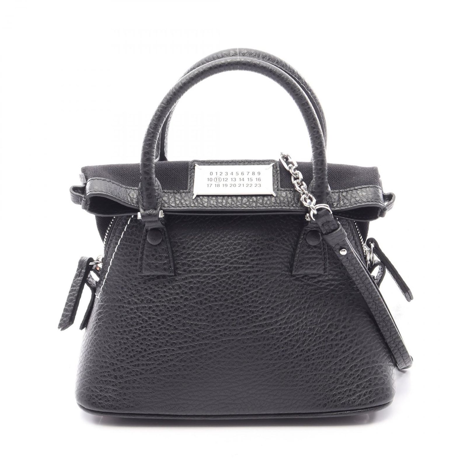 メゾン マルジェラ Maison Margiela ハンドバッグ 5AC マイクロ 2WAY S56WG0081P4455T8013 ブラック レザー 5AC クラシック マイクロ レディース 未使用