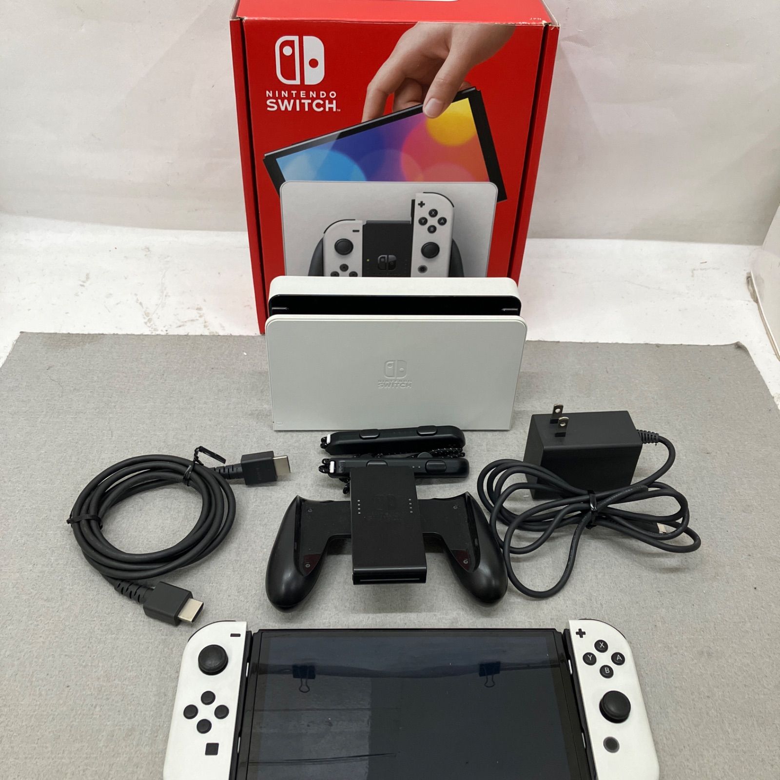 Switch本体有機EL Joy-Conホワイト PD5040 f090 - メルカリ
