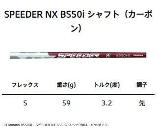 【新品】ブリヂストン メンズ 25B BX2 HT アイアン 5本組(6-9、PW) SPEEDER NX BS50i カーボンシャフトゴルフ クラブ