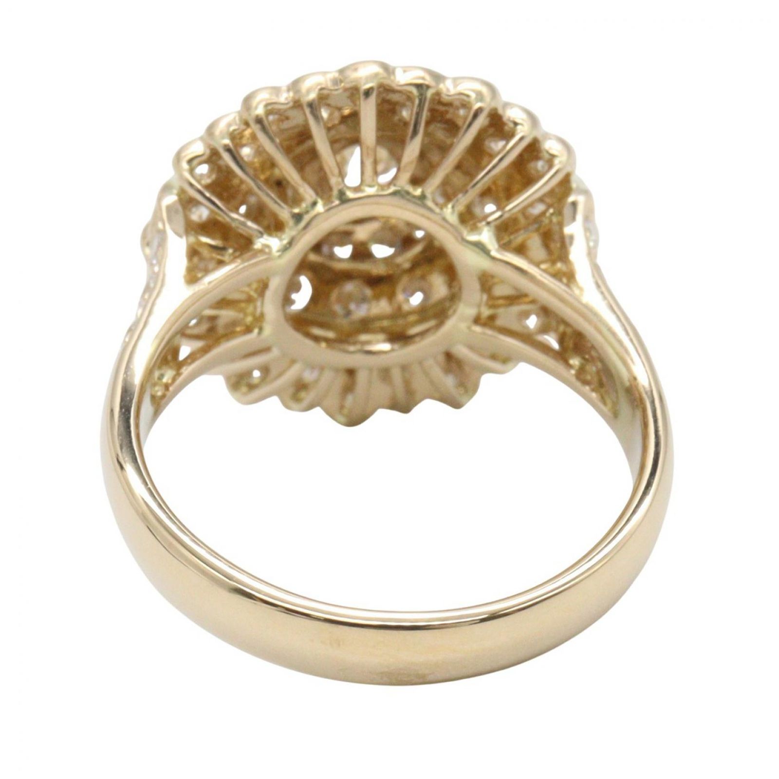 ジュエリー JEWELRY リング・指輪 ダイヤリング ﾀﾞｲﾔ 7.6g #11.5 K18 