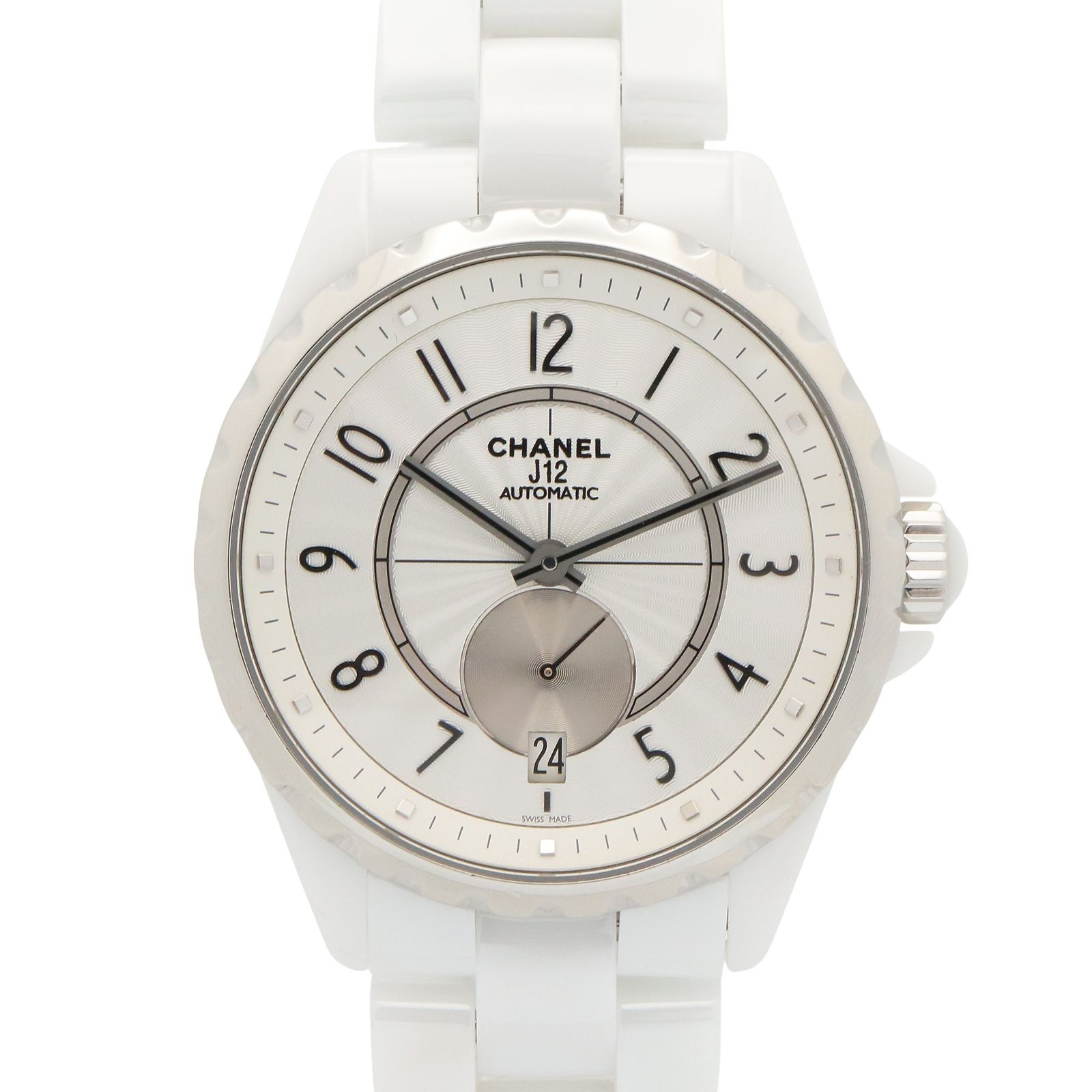 シャネル CHANEL 腕時計 J12-365 H3837 ホワイト セラミック J12-365