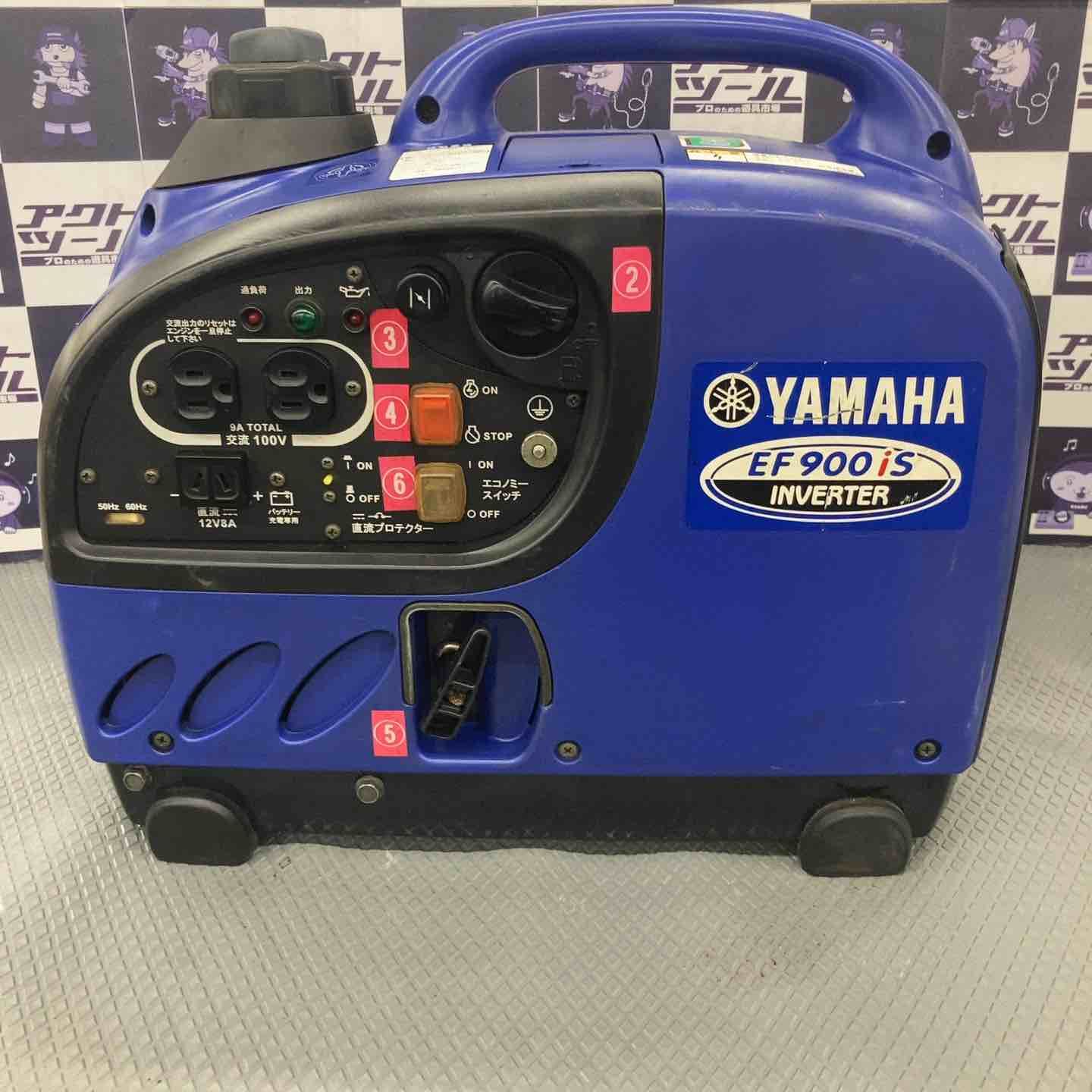 ◇ヤマハ YAMAHA ガソリン発電機 EF900IS【所沢店】
