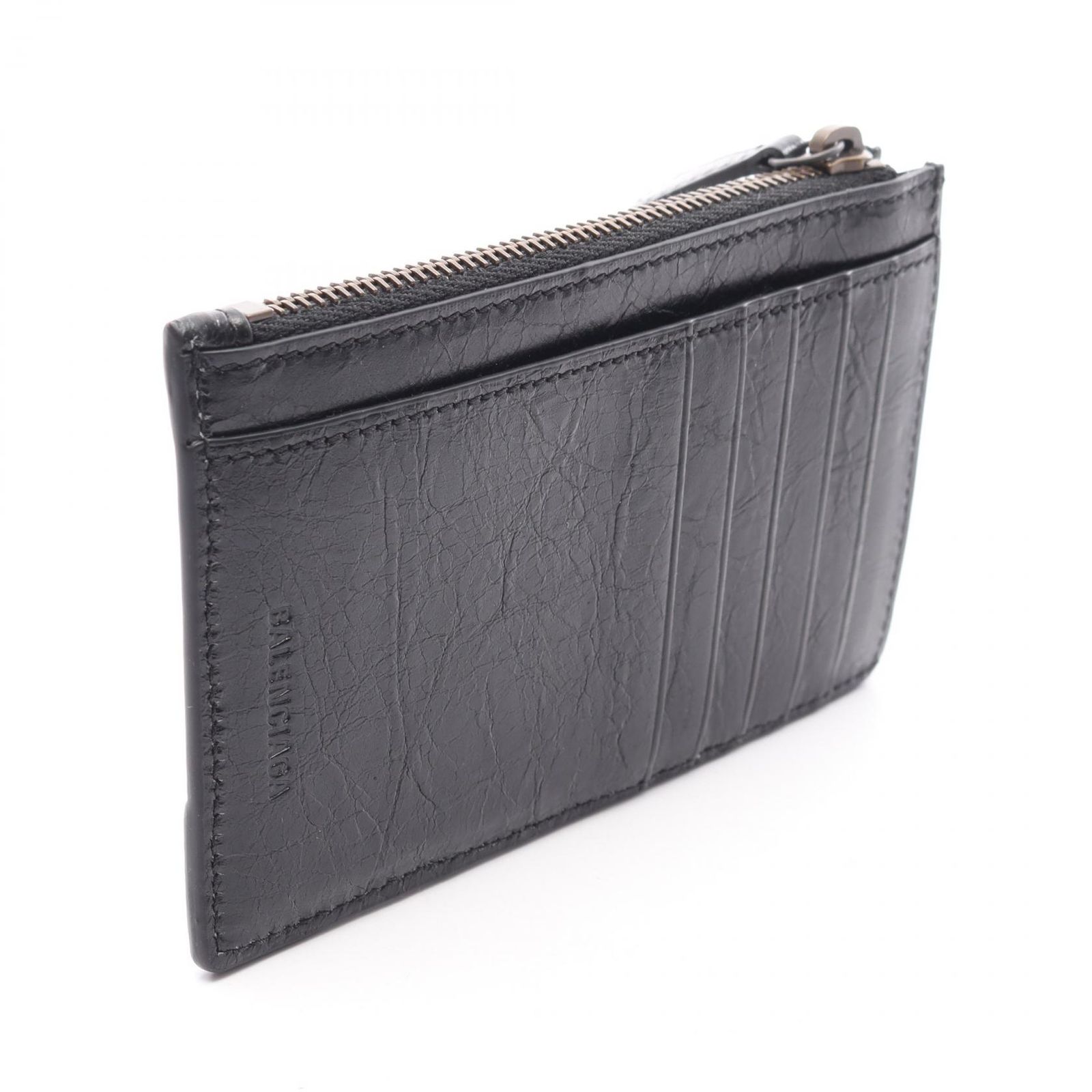 バレンシアガ BALENCIAGA コインケース Le City ロング 8106072ABFY1000 ブラック レザー カードケース レディース 新品