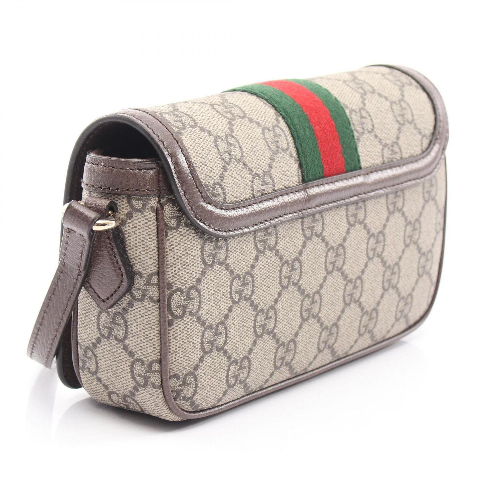 グッチ GUCCI ショルダーバッグ オフィディア ミニ シェリーライン GGスプリーム 838471FAE0P9746 ベージュ PVCコーティングキャンバス レザー ショルダーバッグ レディース グッチ GUCCI ショルダーバッグ オフィディア ミニ シェリーライン GGスプリーム 838471FAE0P9746 ベージュ PVCコーティングキャンバス レザー ショルダーバッグ レディース