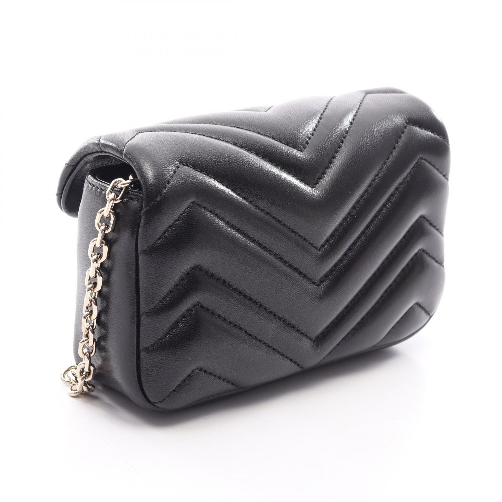 グッチ GUCCI ショルダーバッグ GGマーモント ミニ 841290AAFAX1000 ブラック レザー ショルダーバッグ レディース 新品 グッチ GUCCI ショルダーバッグ GGマーモント ミニ 841290AAFAX1000 ブラック レザー ショルダーバッグ レディース 新品