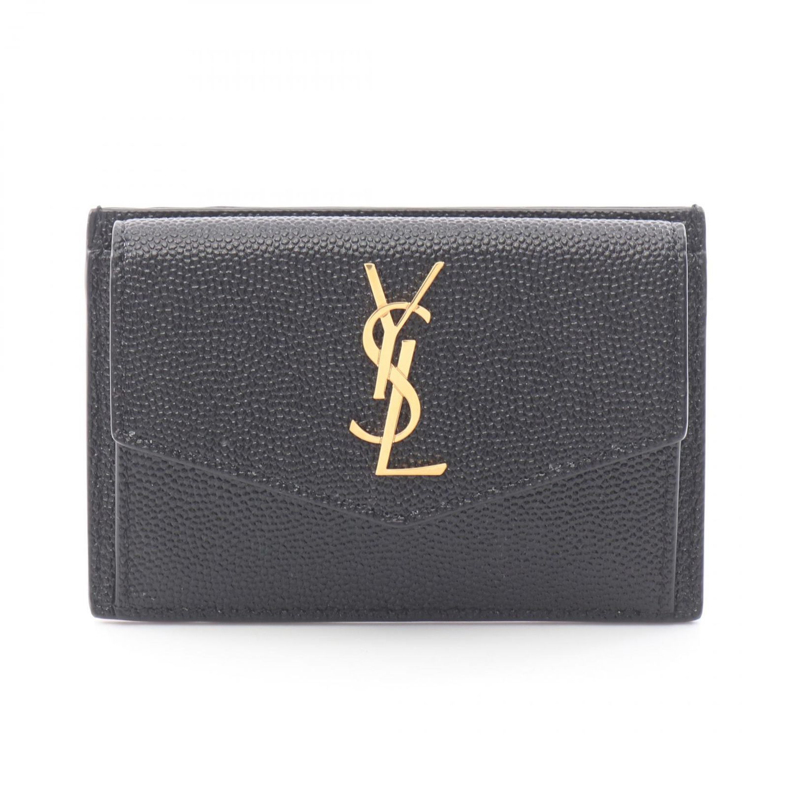 サンローランパリ SAINT LAURENT PARIS カードケース カサンドラ 5823051GF0J1000 ブラック レザー カードケース レディース 新品