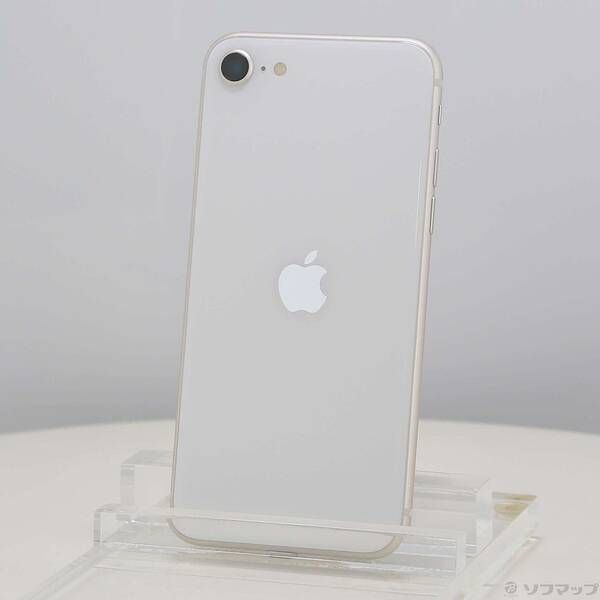 ソフマップ 〔中古品〕 iPhone SE 第3世代 64GB スターライト MMYD3J／A SIMフリー【258】