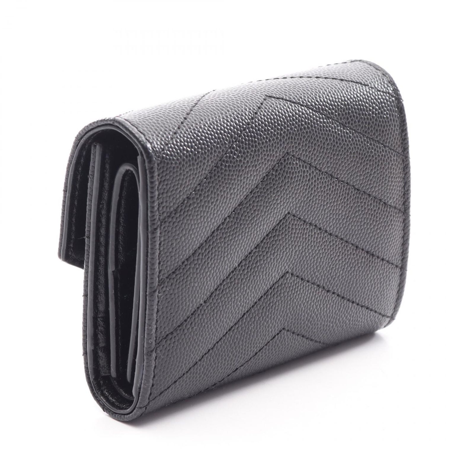 サンローランパリ SAINT LAURENT PARIS 三つ折り長財布 カサンドラ