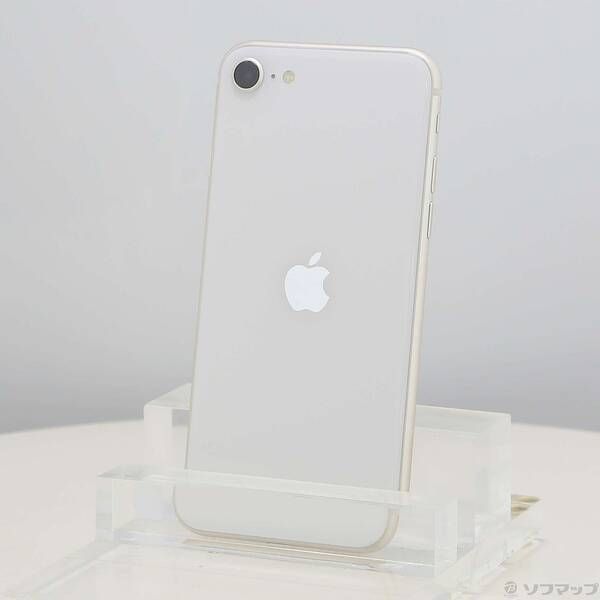 ソフマップ 〔中古品〕 iPhone SE 第3世代 64GB スターライト MMYD3J／A SIMフリー【349】