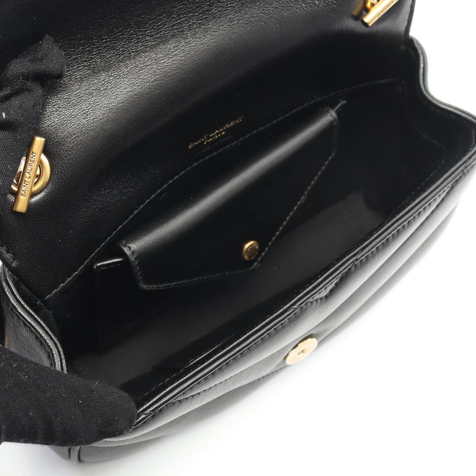 サンローランパリ SAINT LAURENT PARIS ショルダーバッグ ルル トイ 821749AAEAX1000 ブラック レザー ショルダーバッグ レディース 新品