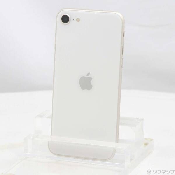 ソフマップ 〔中古品〕 iPhone SE 第3世代 64GB スターライト MMYD3J／A SIMフリー【344】