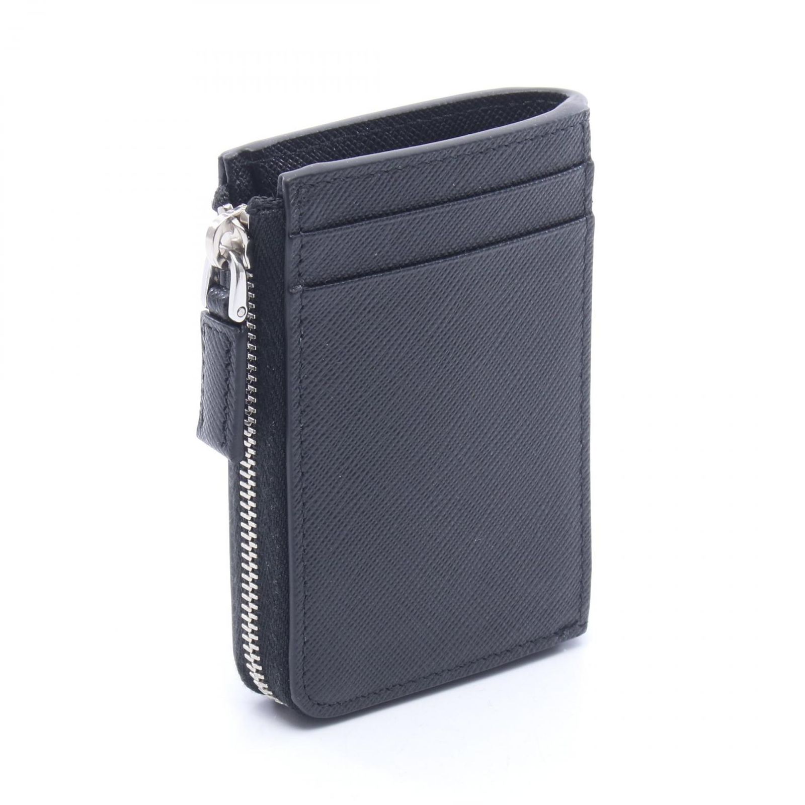 プラダ PRADA コインケース SAFFIANO TRIANG カードケース 2MC129QHHF0002 ブラック サフィアーノレザー カードケース レディース 新品 プラダ PRADA コインケース SAFFIANO TRIANG カードケース 2MC129QHHF0002 ブラック サフィアーノレザー カードケース レディース 新品