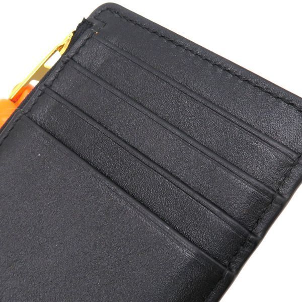 ロエベ ノット コインカードホルダー(シャイニーナパカーフ) 【Aランク】【中古】 ロエベ ノット コインカードホルダー(シャイニーナパカーフ) 【Aランク】【中古】