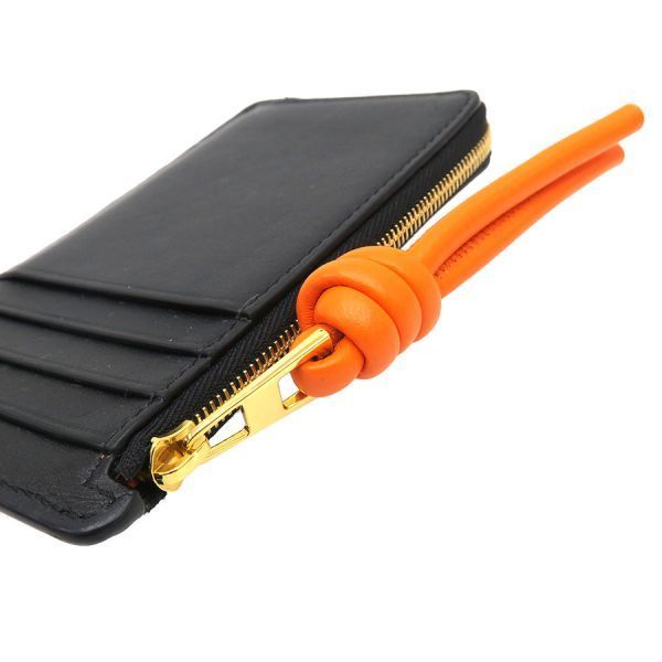ロエベ ノット コインカードホルダー(シャイニーナパカーフ) 【Aランク】【中古】 ロエベ ノット コインカードホルダー(シャイニーナパカーフ) 【Aランク】【中古】