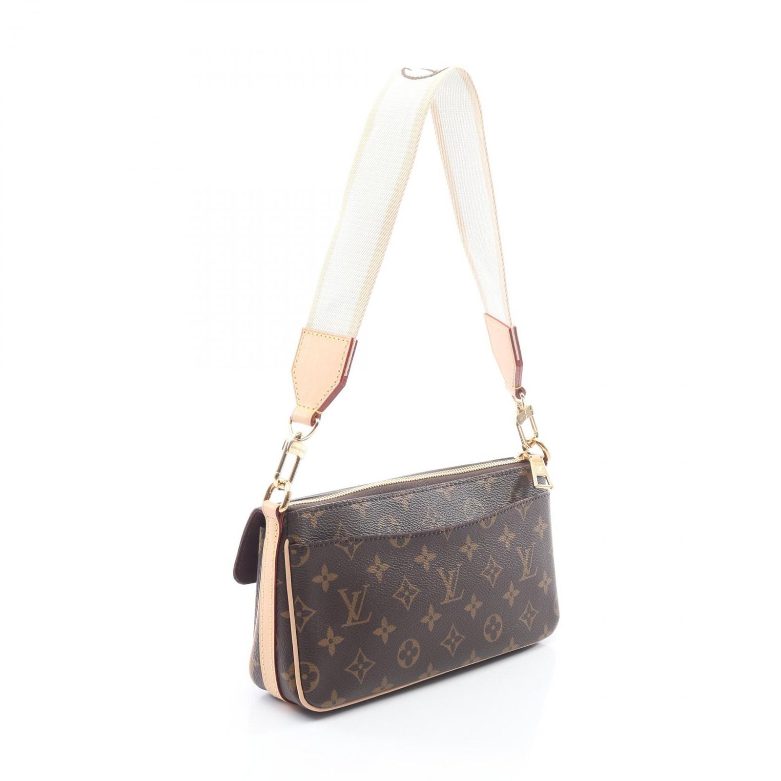ルイ・ヴィトン LOUIS VUITTON ショルダーバッグ ヴィヴァシテ モノグラム M46999 PVCコーティングキャンバス レザー ヴィヴァシテ レディース Used A