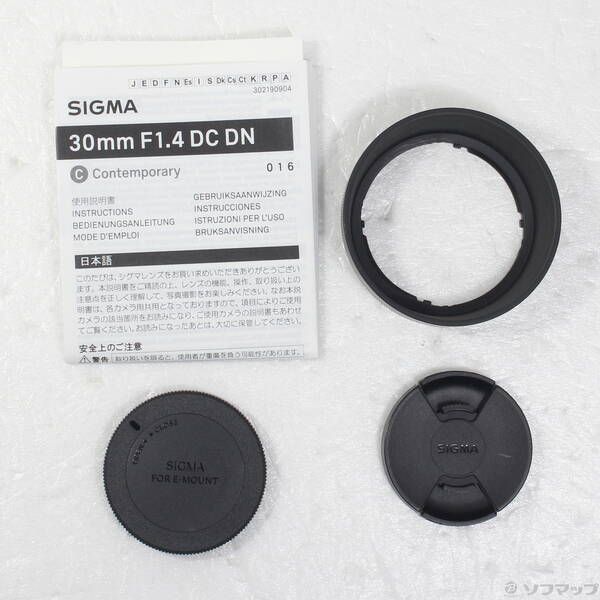 ソフマップ 〔中古品〕 SIGMA 30mm F1.4 DC DN (ソニーEマウント用)【262】 ソフマップ 〔中古品〕 SIGMA 30mm F1.4 DC DN (ソニーEマウント用)【262】