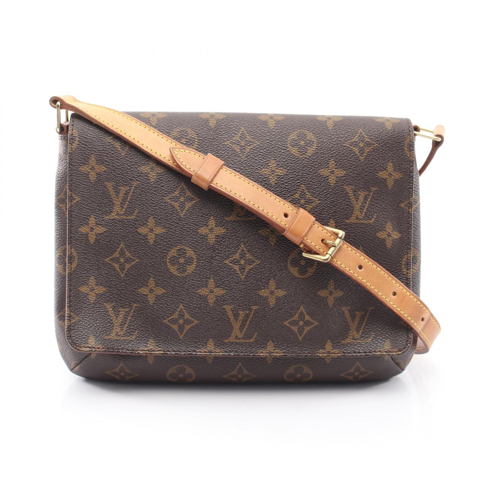 ルイ・ヴィトン LOUIS VUITTON ショルダーバッグ ミュゼットタンゴ ショートストラップ M51257 PVCコーティングキャンバス レザー ミュゼット・タンゴ ショート