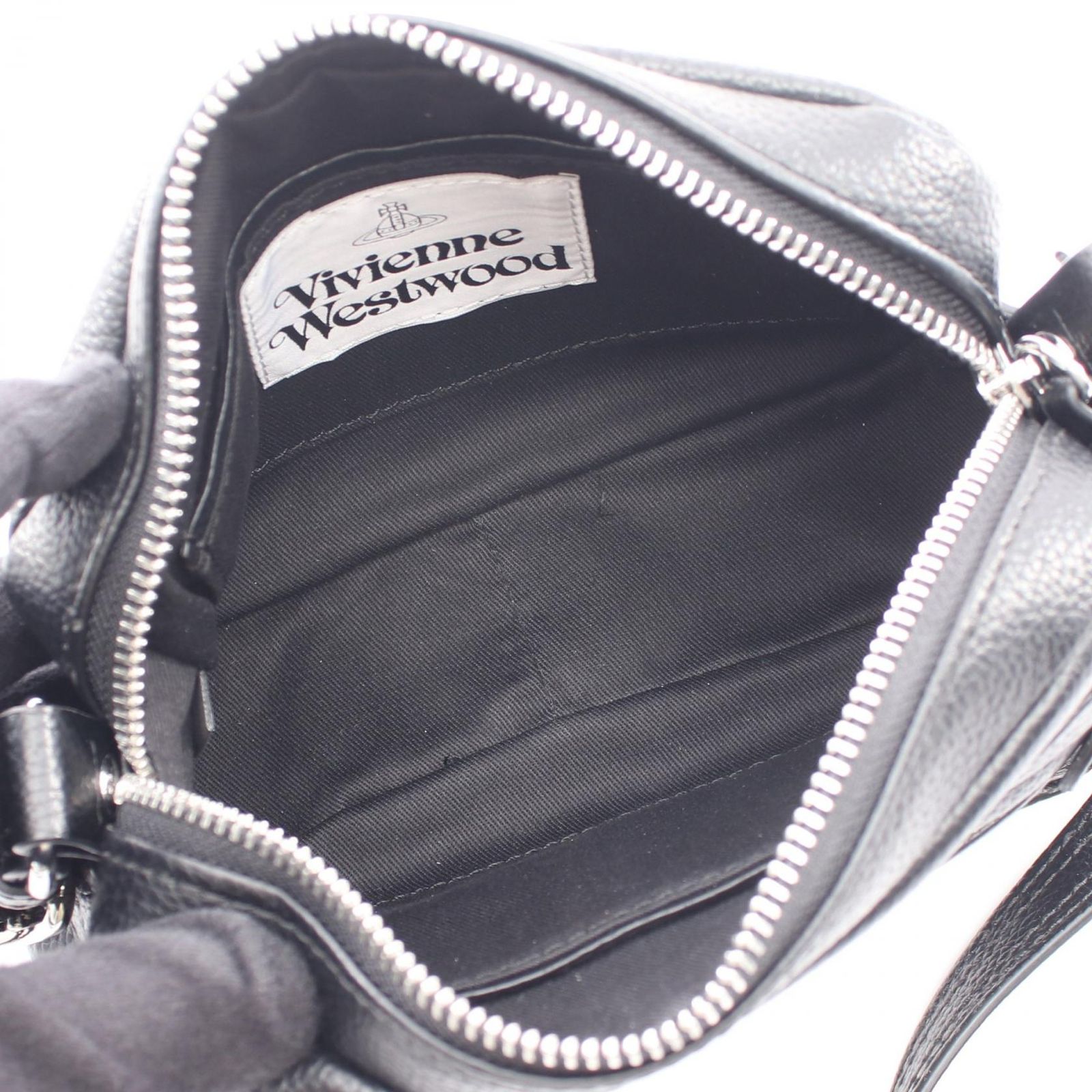 ヴィヴィアンウエストウッド Vivienne Westwood ショルダーバッグ HANNAH CROSSBODY 48030019US000DN403 ブラック その他 ショルダーバッグ レディース 新品