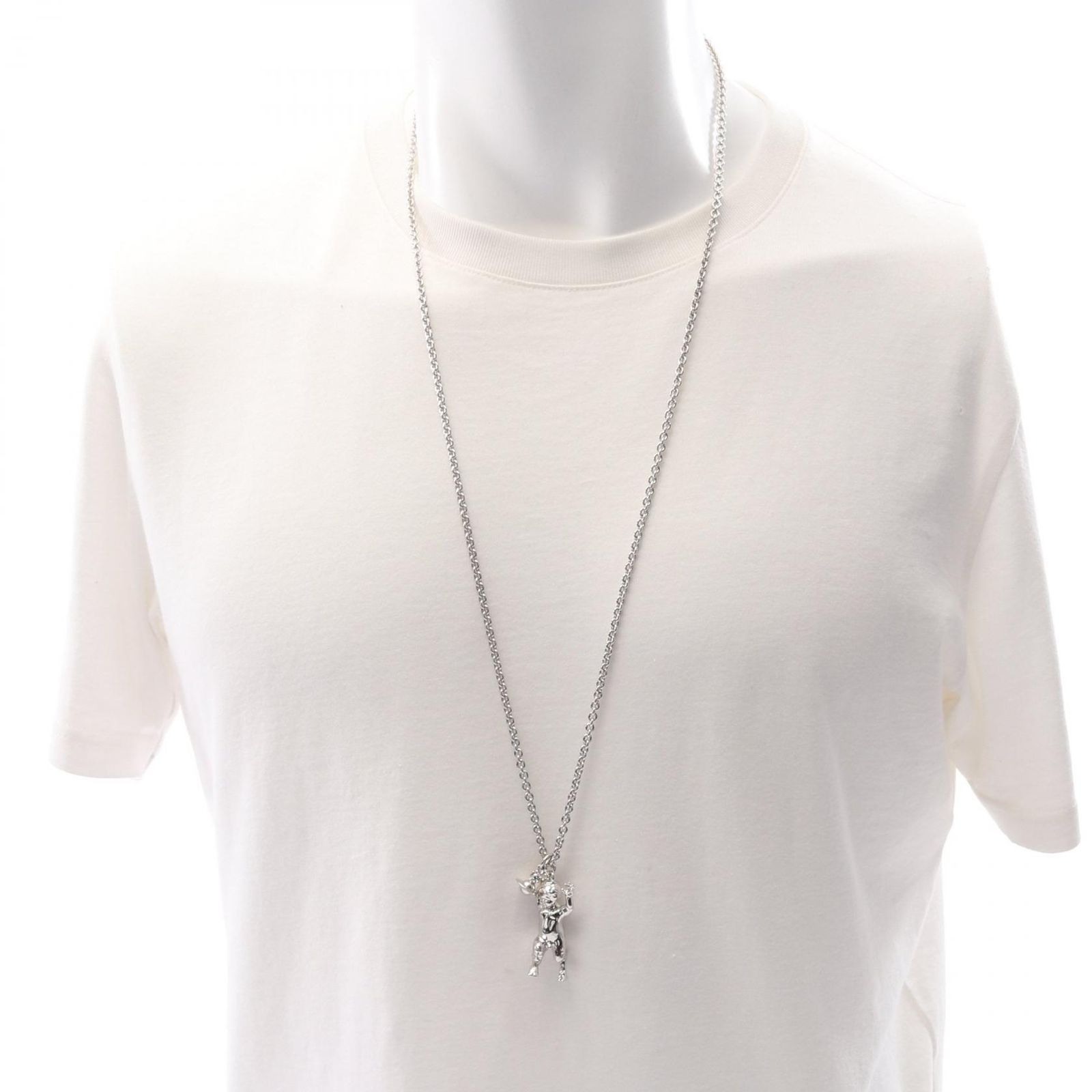 ヴィヴィアンウエストウッド Vivienne Westwood ネックレス SATYR 630203FS2P019 シルバー ステンレススチール ネックレス メンズ 新品 ヴィヴィアンウエストウッド Vivienne Westwood ネックレス SATYR 630203FS2P019 シルバー ステンレススチール ネックレス メンズ 新品
