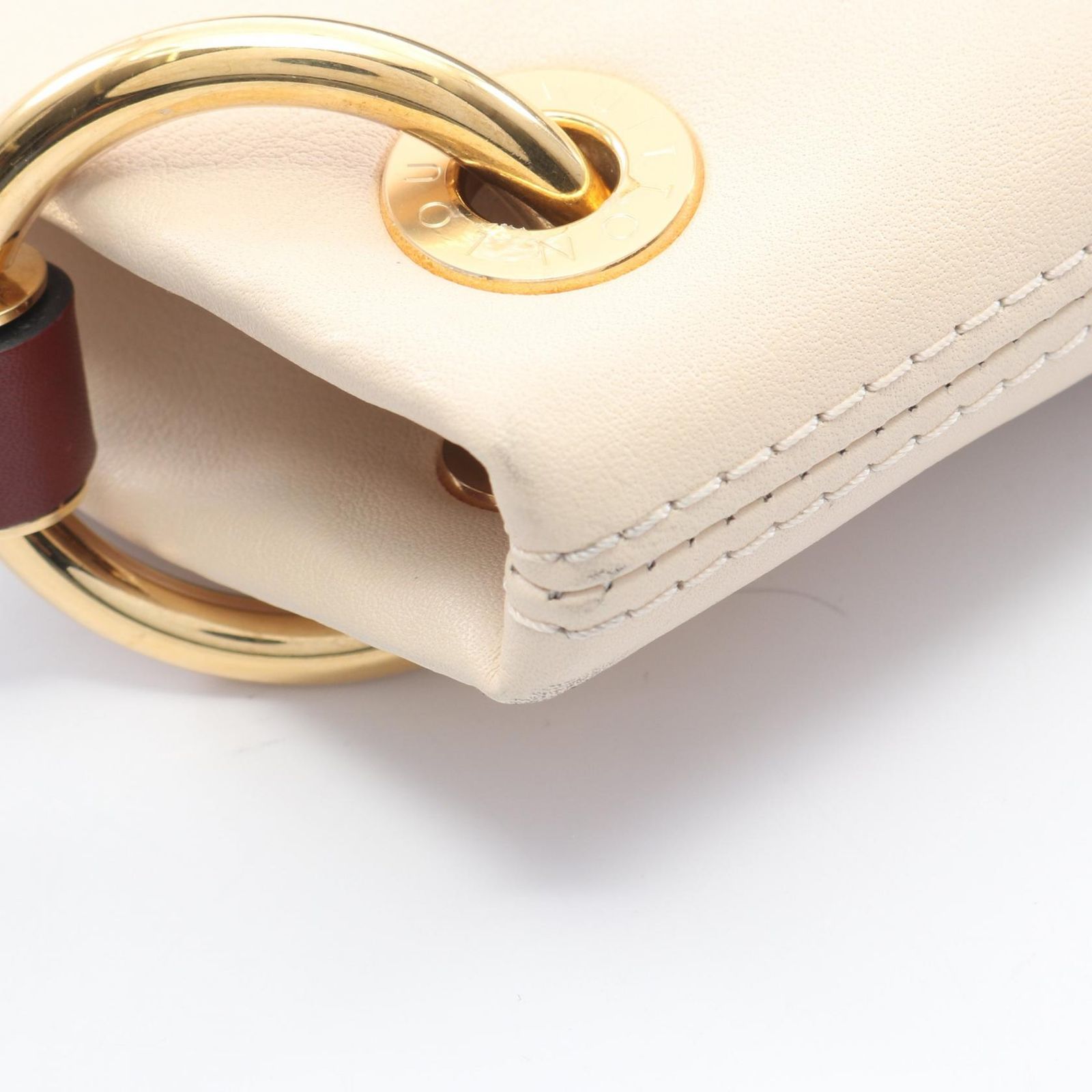 ルイ・ヴィトン LOUIS VUITTON ショルダーバッグ テュイルリーブザス 2WAY M43576 クレーム PVCコーティングキャンバス レザー テュイルリー・ブザス レディース Used A