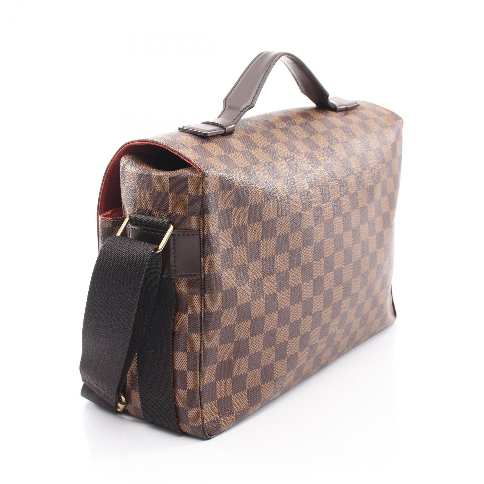 ルイ・ヴィトン LOUIS VUITTON ショルダーバッグ ブロードウェイ 2WAY N42270 PVCコーティングキャンバス レザー ブロードウェイ ユニセックス Used A