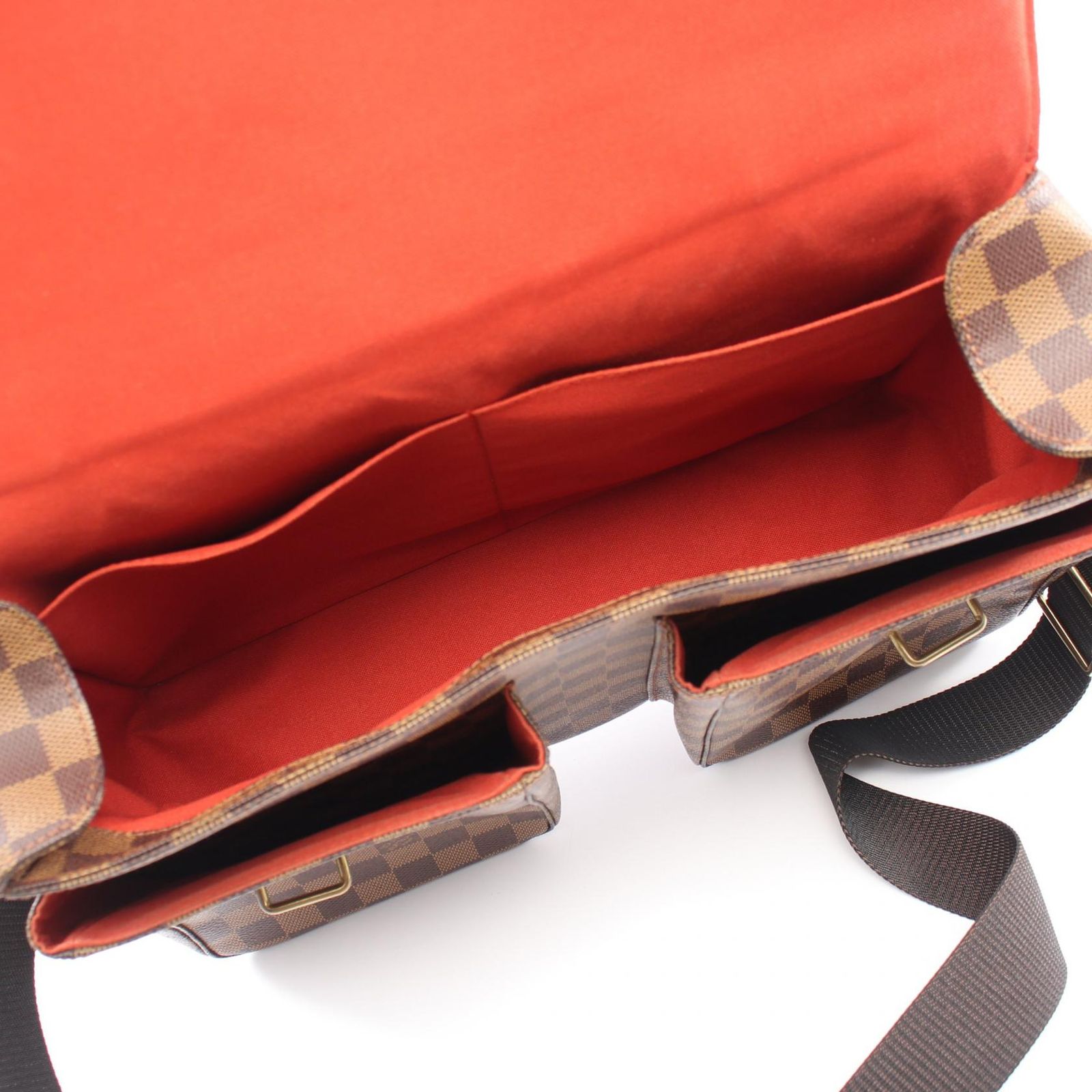 ルイ・ヴィトン LOUIS VUITTON ショルダーバッグ ブロードウェイ 2WAY N42270 PVCコーティングキャンバス レザー ブロードウェイ ユニセックス Used A