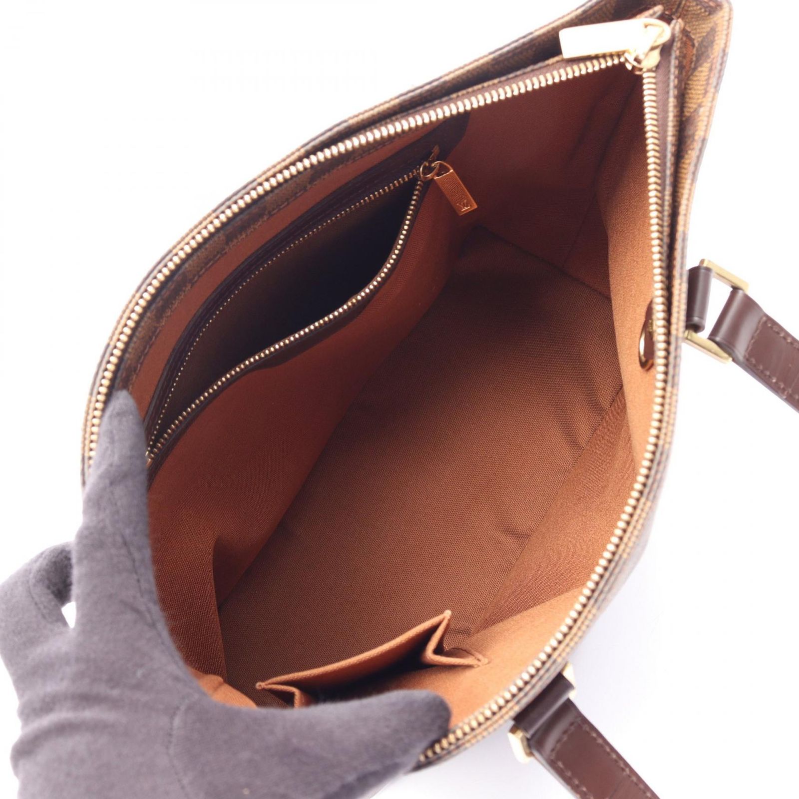 ルイ・ヴィトン LOUIS VUITTON ショルダーバッグ カバピアノ N51187 PVCコーティングキャンバス レザー カバ・ピアノ レディース Used A ルイ・ヴィトン LOUIS VUITTON ショルダーバッグ カバピアノ N51187 PVCコーティングキャンバス レザー カバ・ピアノ レディース Used A