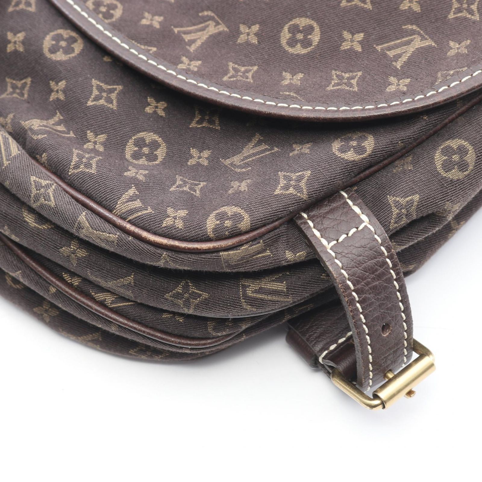 ルイ・ヴィトン LOUIS VUITTON ショルダーバッグ ソミュール M95227 エベヌ キャンバス レザー ソミュール30 レディース Used A
