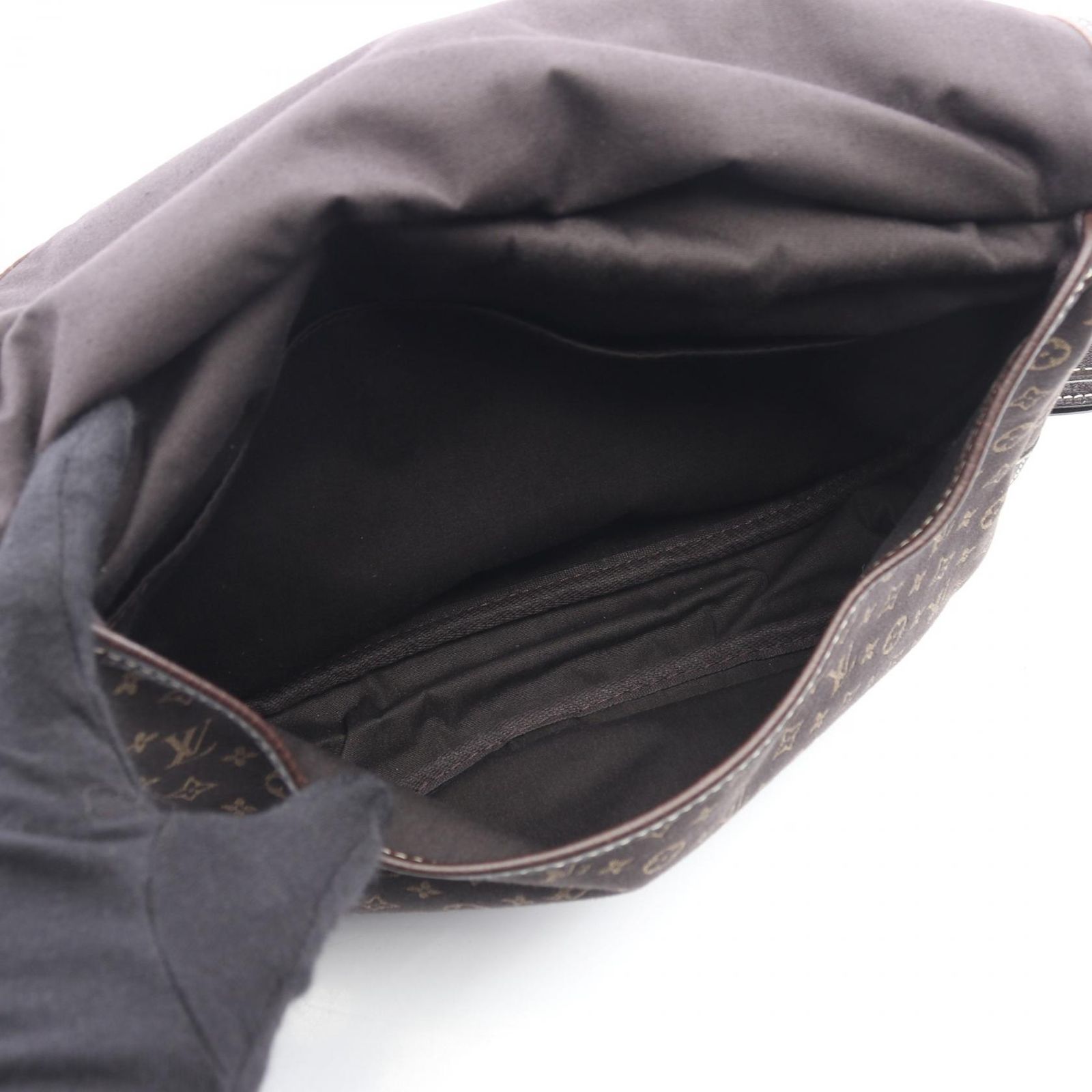 ルイ・ヴィトン LOUIS VUITTON ショルダーバッグ ソミュール M95227 エベヌ キャンバス レザー ソミュール30 レディース Used A
