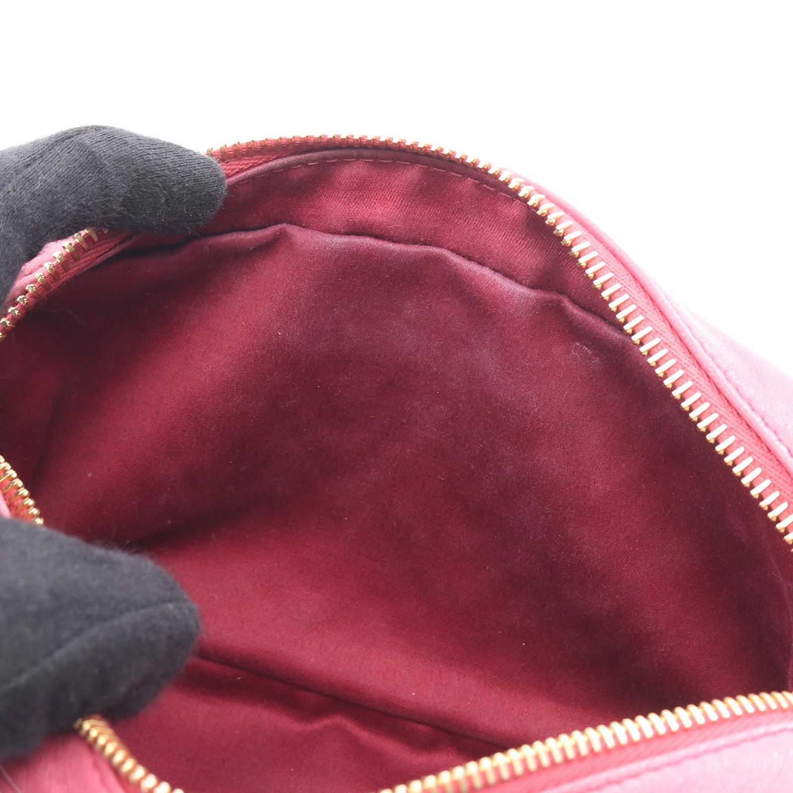 ミュウ ミュウ Miu Miu ショルダーバッグ NAPPA IMPUNTURE 5DH039 ピンク レザー チェーンショルダー レディース Used A ミュウ ミュウ Miu Miu ショルダーバッグ NAPPA IMPUNTURE 5DH039 ピンク レザー チェーンショルダー レディース Used A