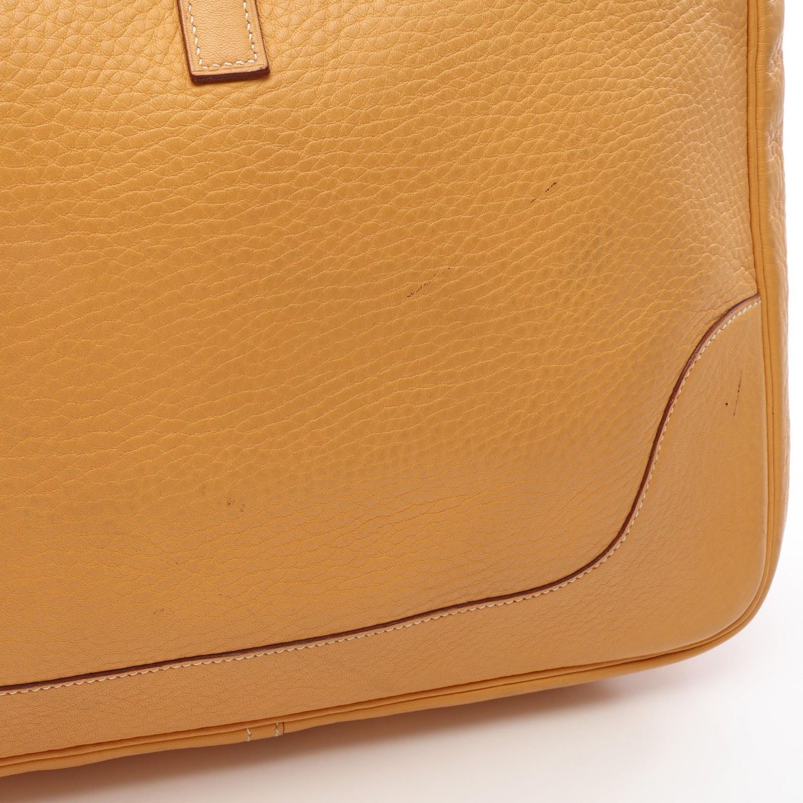 エルメス HERMES ショルダーバッグ トリム35 サフラン サフラン レザー トリム35 サフラン レディース Used A エルメス HERMES ショルダーバッグ トリム35 サフラン サフラン レザー トリム35 サフラン レディース Used A