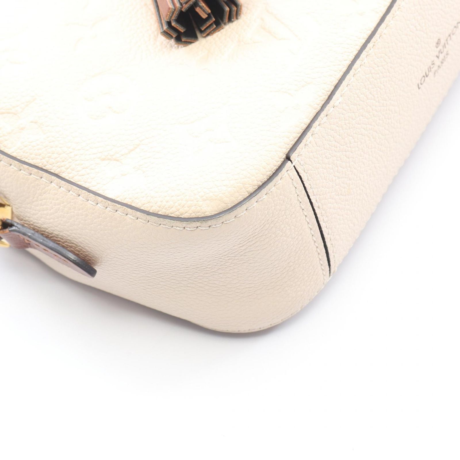 ルイ・ヴィトン LOUIS VUITTON ショルダーバッグ サントンジュ 2WAY M44597 クレーム/カラメル レザー サントンジュ レディース Used B ルイ・ヴィトン LOUIS VUITTON ショルダーバッグ サントンジュ 2WAY M44597 クレーム/カラメル レザー サントンジュ レディース Used B