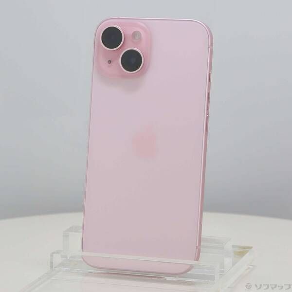 ソフマップ 〔中古品〕 iPhone15 128GB ピンク MTMJ3J／A SIMフリー【305】