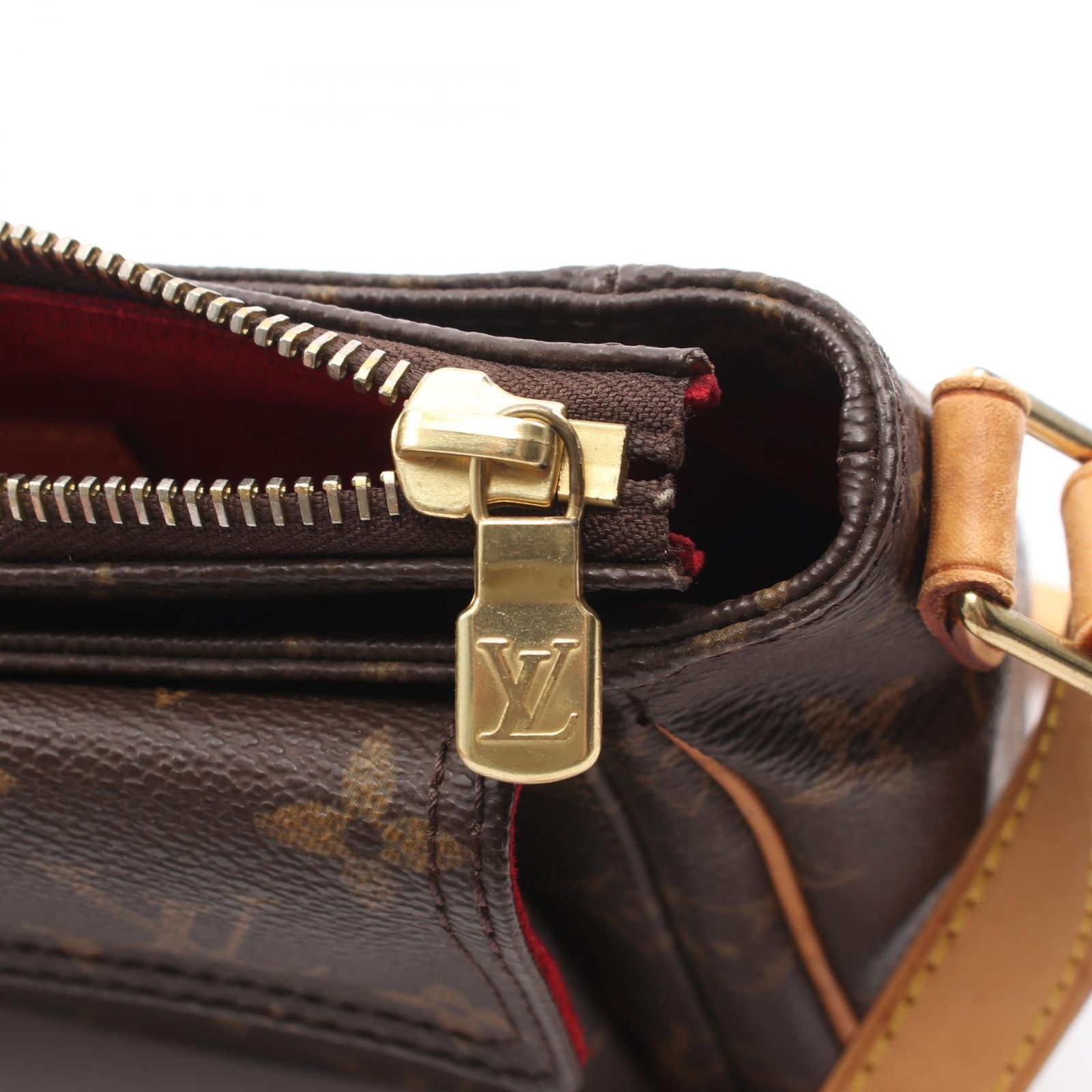 ルイ・ヴィトン LOUIS VUITTON ショルダーバッグ ヴィバシテPM M51165 PVCコーティングキャンバス レザー ヴィバ・シテPM レディース Used B