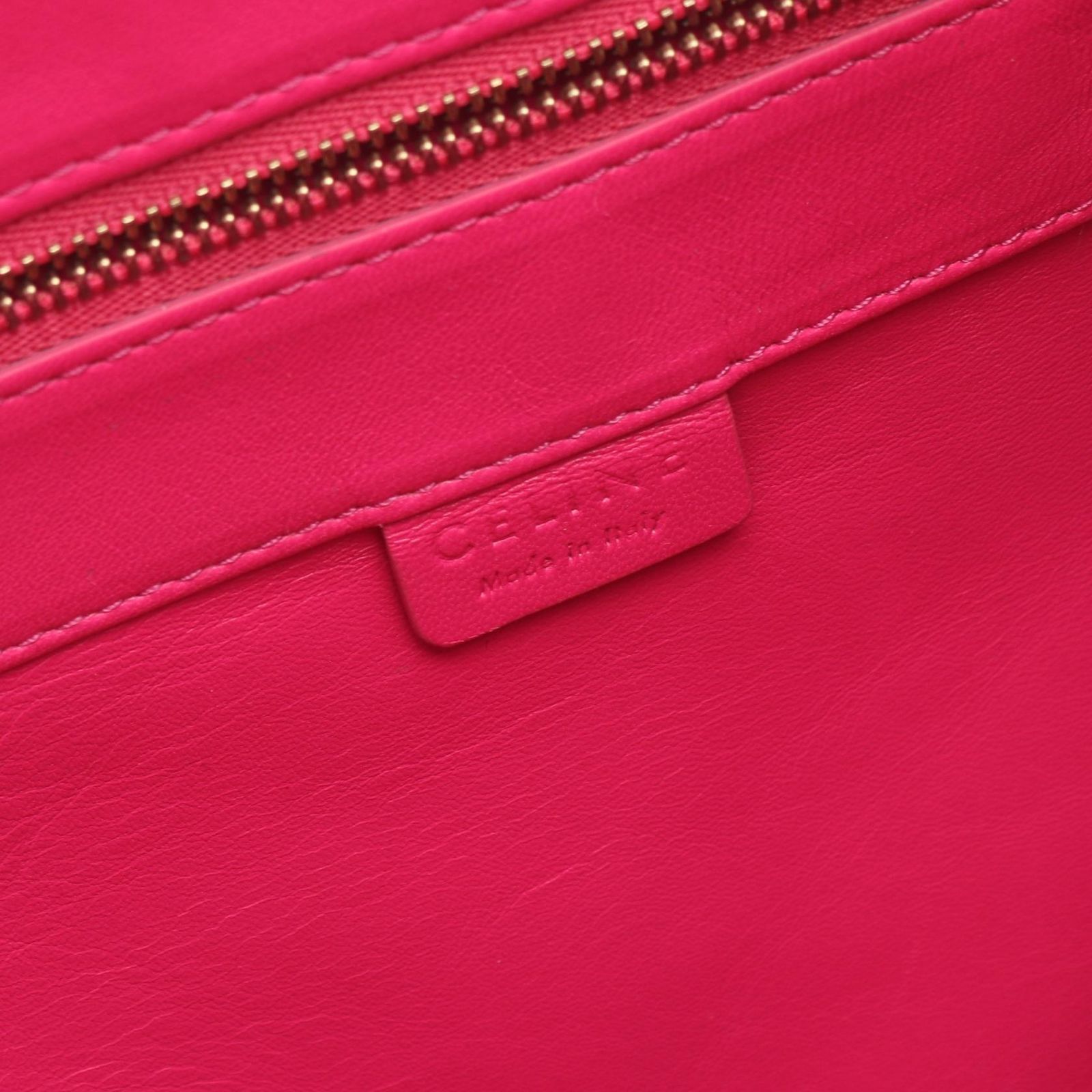 セリーヌ CELINE トートバッグ ホリゾンタルカバ フューシャピンク 