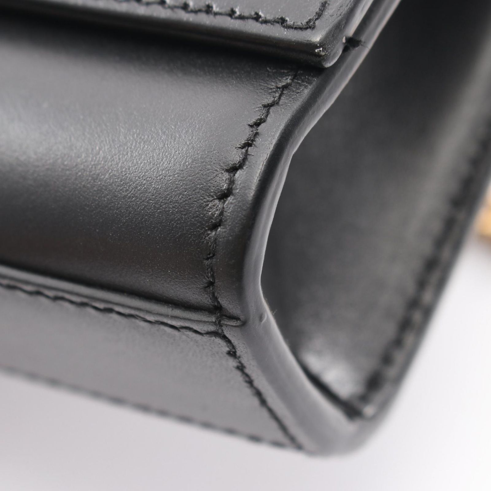サンローランパリ SAINT LAURENT PARIS ショルダーバッグ ケイト モノグラム 354119 ブラック レザー ケイト タッセル ミディアム レディース Used A