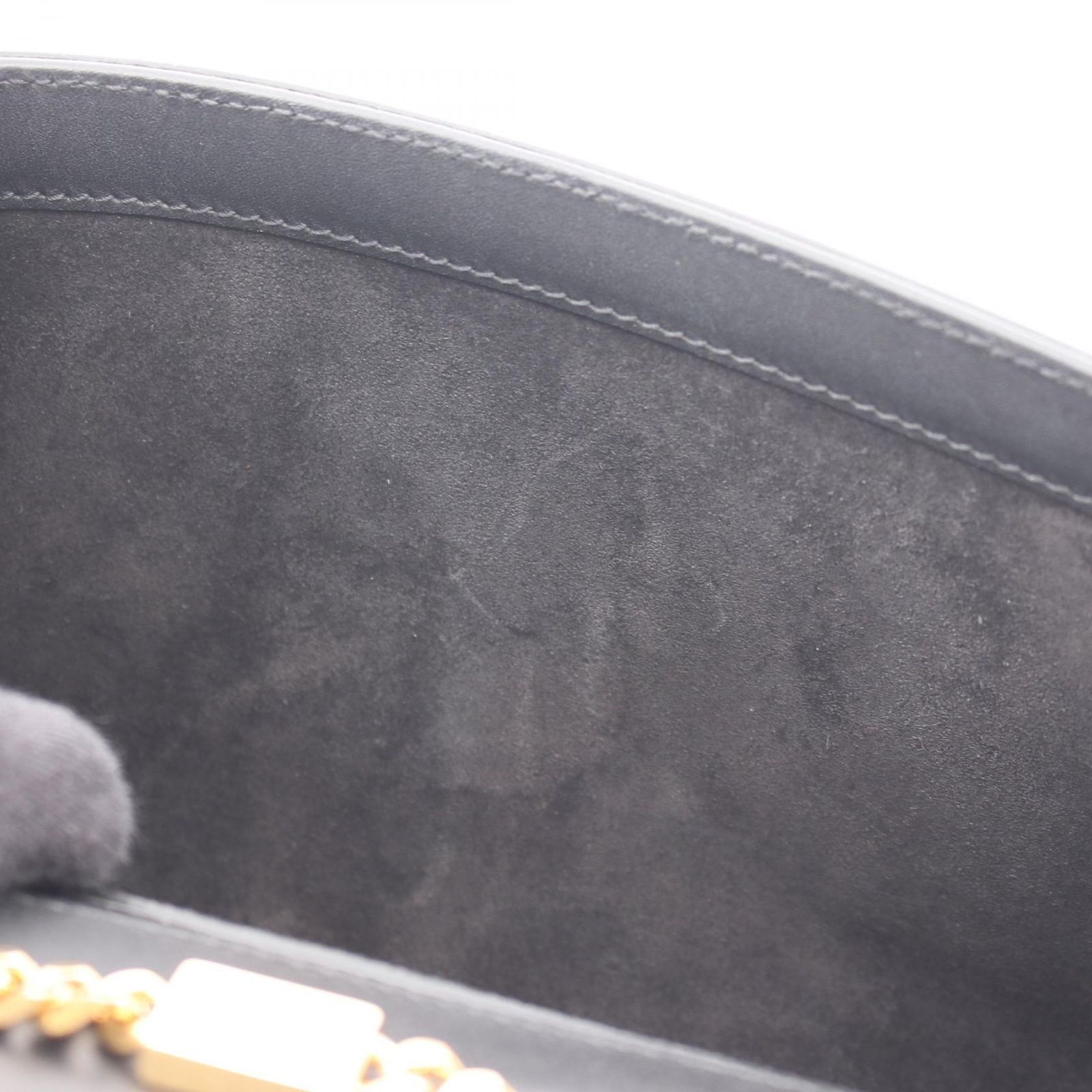 サンローランパリ SAINT LAURENT PARIS ショルダーバッグ ケイト モノグラム 354119 ブラック レザー ケイト タッセル ミディアム レディース Used A