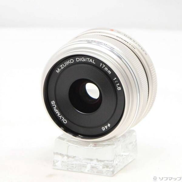 ソフマップ 〔中古品〕 M.ZUIKO DIGITAL 17mm F1.8 シルバー μ4/3【198】