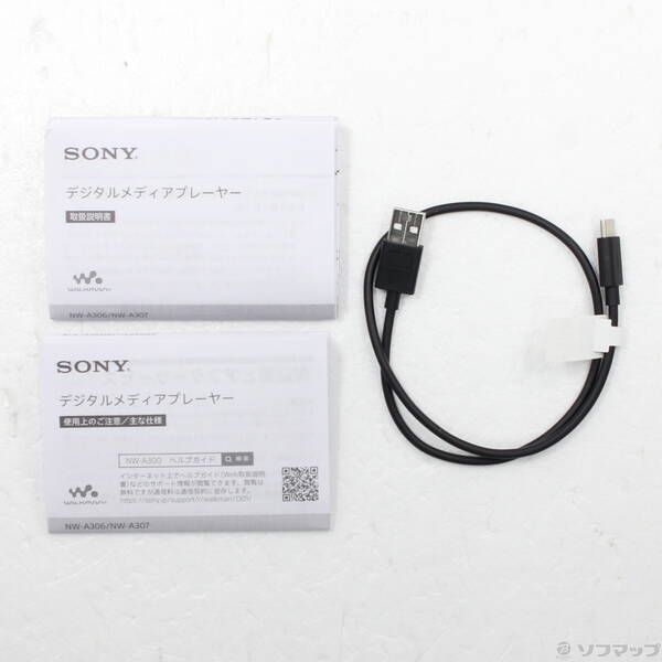 ソフマップ 〔中古品〕 WALKMAN A300シリーズ メモリ32GB+microSD ブルー NW-A306(L)【305】