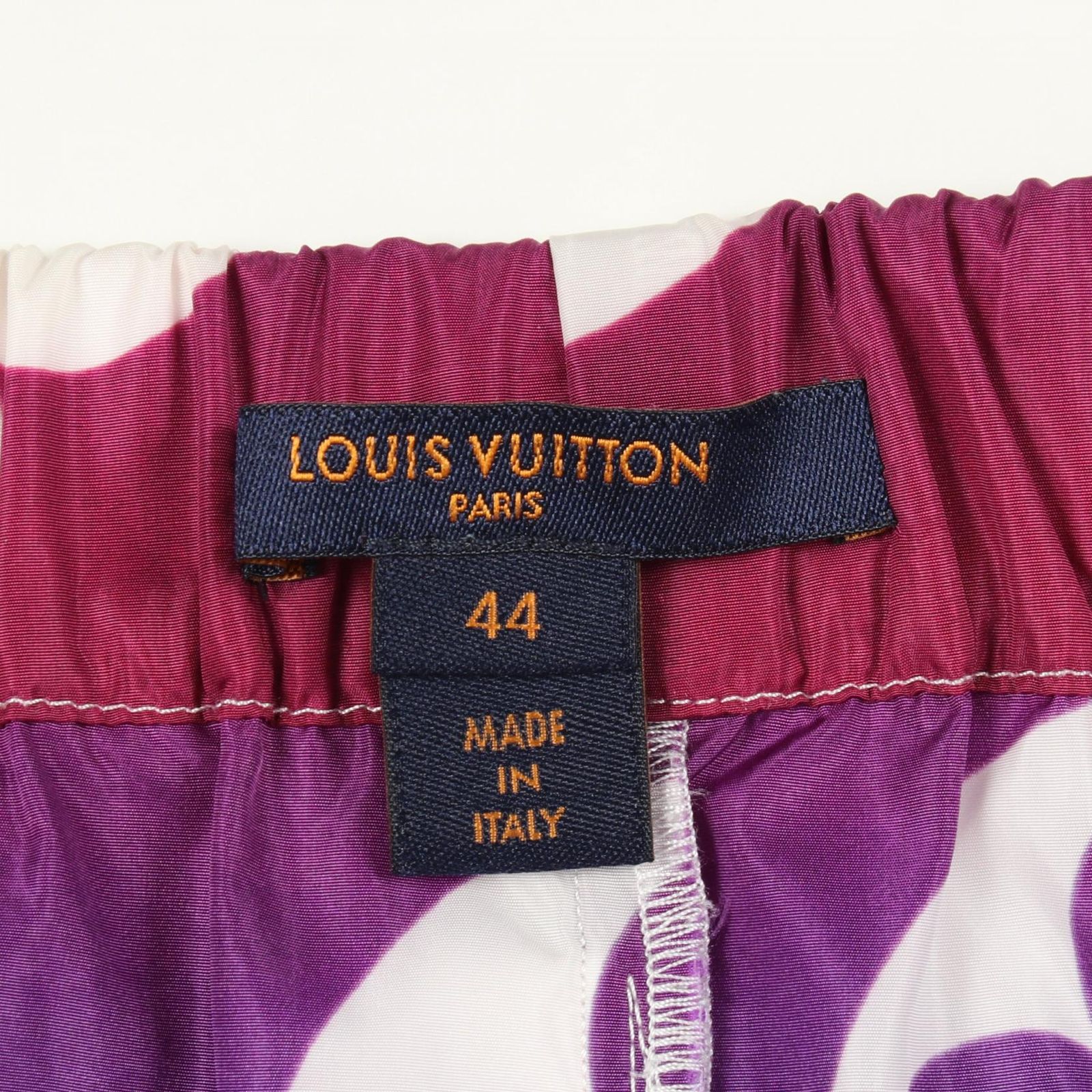ルイ・ヴィトン LOUIS VUITTON パンツ サンセットモノグラム スポーツショーツ ナイロン ショートパンツ レディース Used B