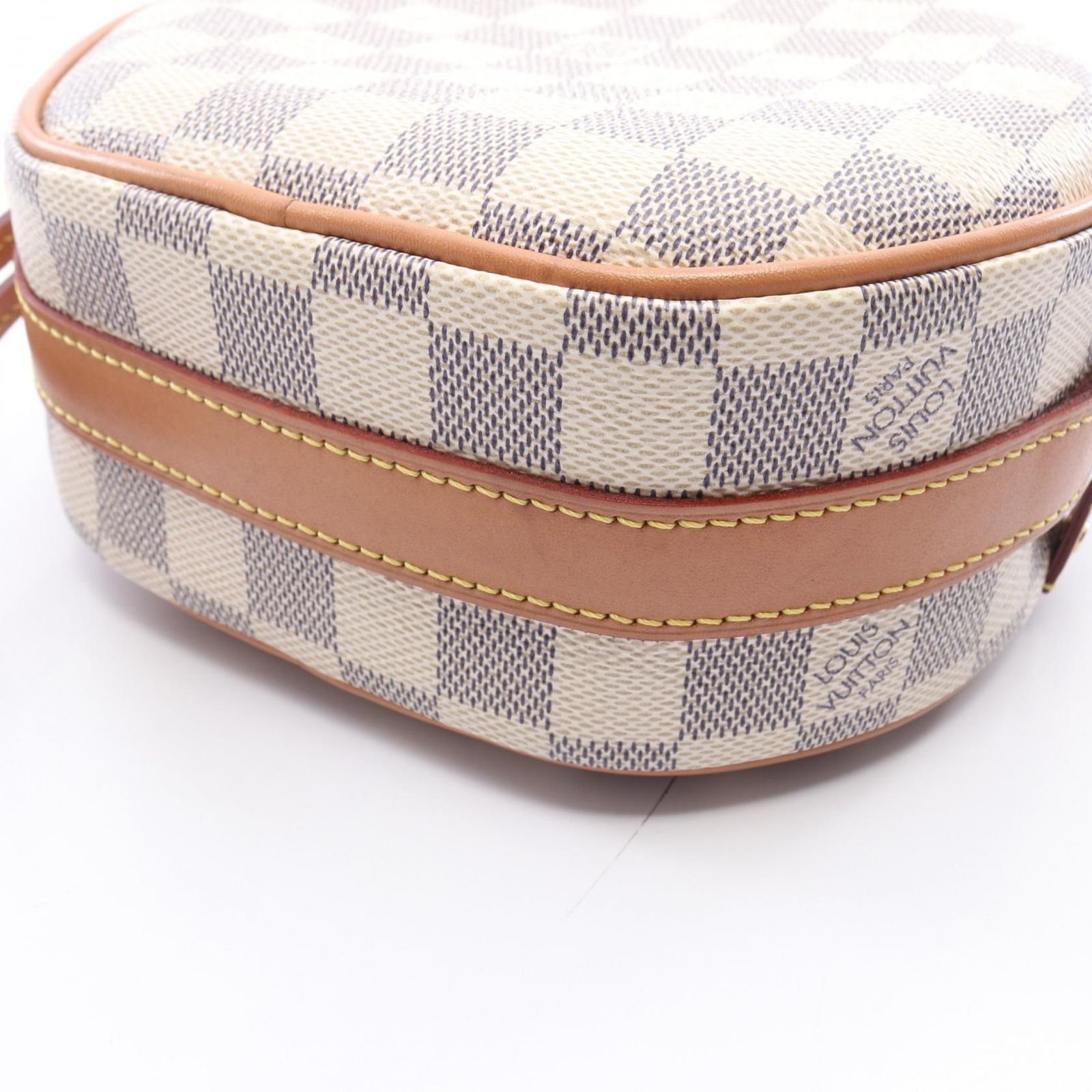 ルイ・ヴィトン LOUIS VUITTON ショルダーバッグ ボワット シャポー スープルPM ダミエアズール N40333 PVCコーティングキャンバス レザー ボワット・シャポー スープルPM ルイ・ヴィトン LOUIS VUITTON ショルダーバッグ ボワット シャポー スープルPM ダミエアズール N40333 PVCコーティングキャンバス レザー ボワット・シャポー スープルPM