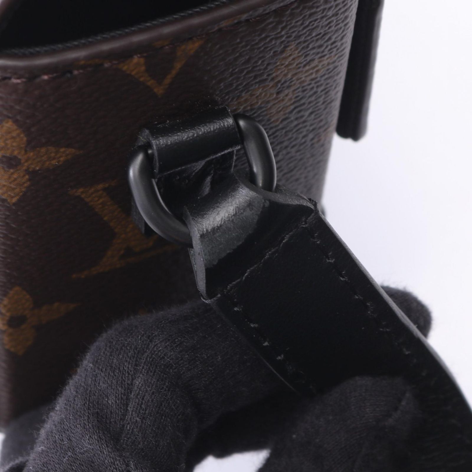 ルイ・ヴィトン LOUIS VUITTON ショルダーバッグ スティーマー ウェアラブル ウォレット モノグラムマカサー M83613 PVCコーティングキャンバス レザー スティーマー・ウェアラブル ウォレット ルイ・ヴィトン LOUIS VUITTON ショルダーバッグ スティーマー ウェアラブル ウォレット モノグラムマカサー M83613 PVCコーティングキャンバス レザー スティーマー・ウェアラブル ウォレット
