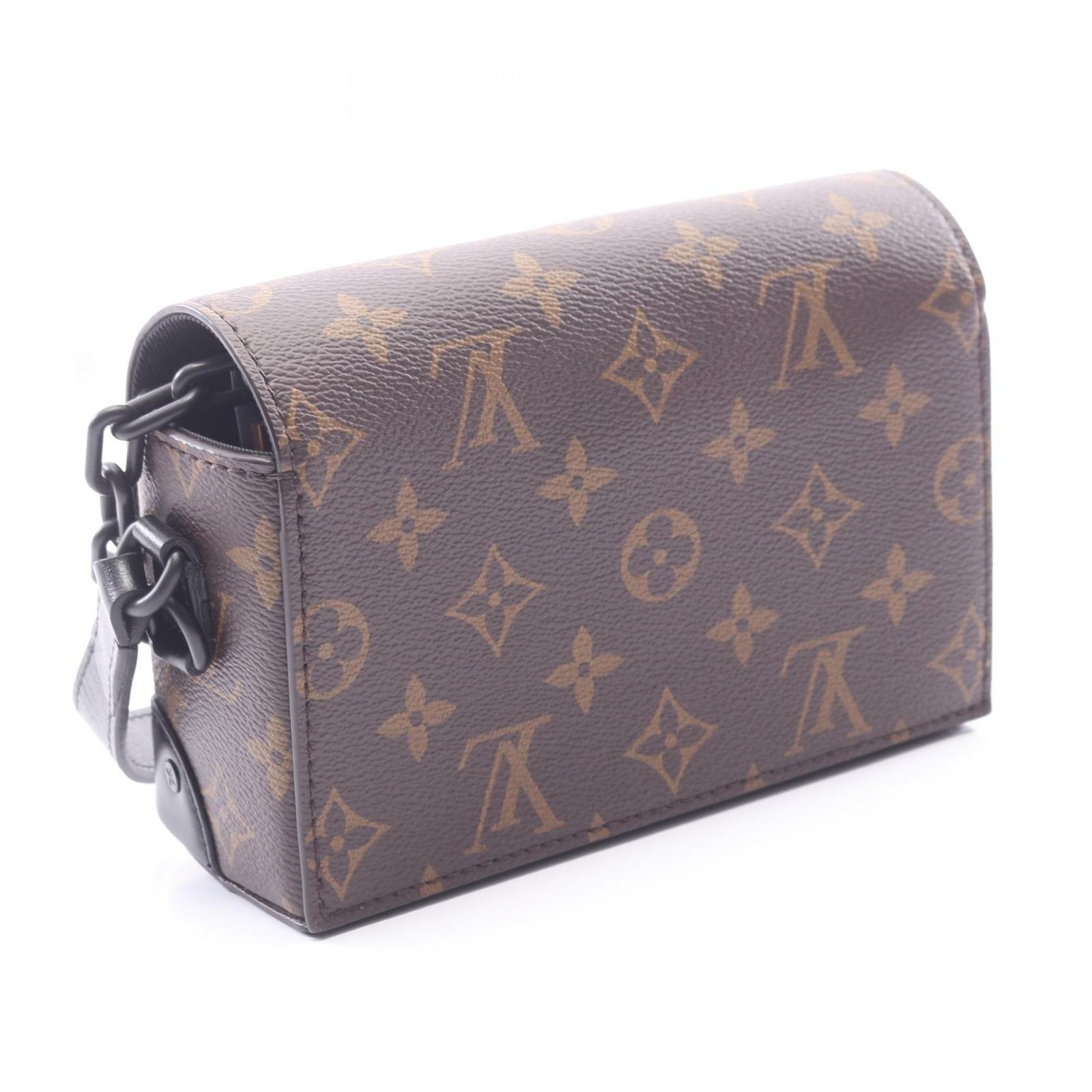 ルイ・ヴィトン LOUIS VUITTON ショルダーバッグ スティーマー ウェアラブル ウォレット モノグラムマカサー M83613 PVCコーティングキャンバス レザー スティーマー・ウェアラブル ウォレット ルイ・ヴィトン LOUIS VUITTON ショルダーバッグ スティーマー ウェアラブル ウォレット モノグラムマカサー M83613 PVCコーティングキャンバス レザー スティーマー・ウェアラブル ウォレット