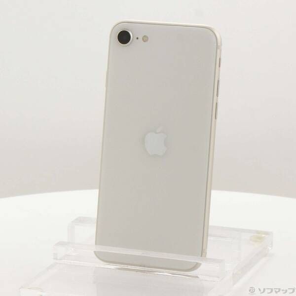 ソフマップ 〔中古品〕 iPhone SE 第3世代 64GB スターライト MMYD3J／A SIMフリー【305】