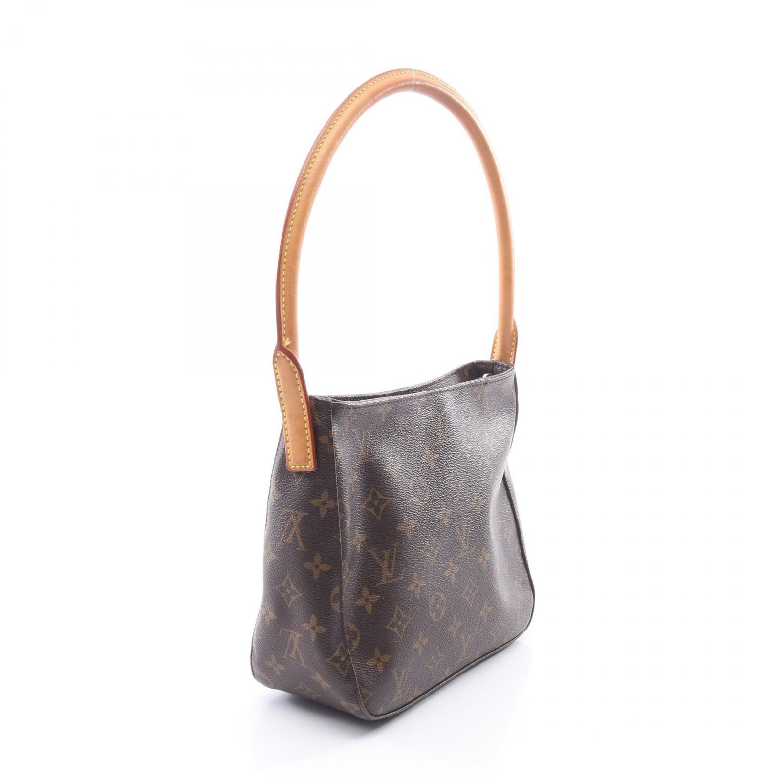 ルイ・ヴィトン LOUIS VUITTON ショルダーバッグ ルーピングMM M51146 PVCコーティングキャンバス レザー ルーピングMM レディース Used B