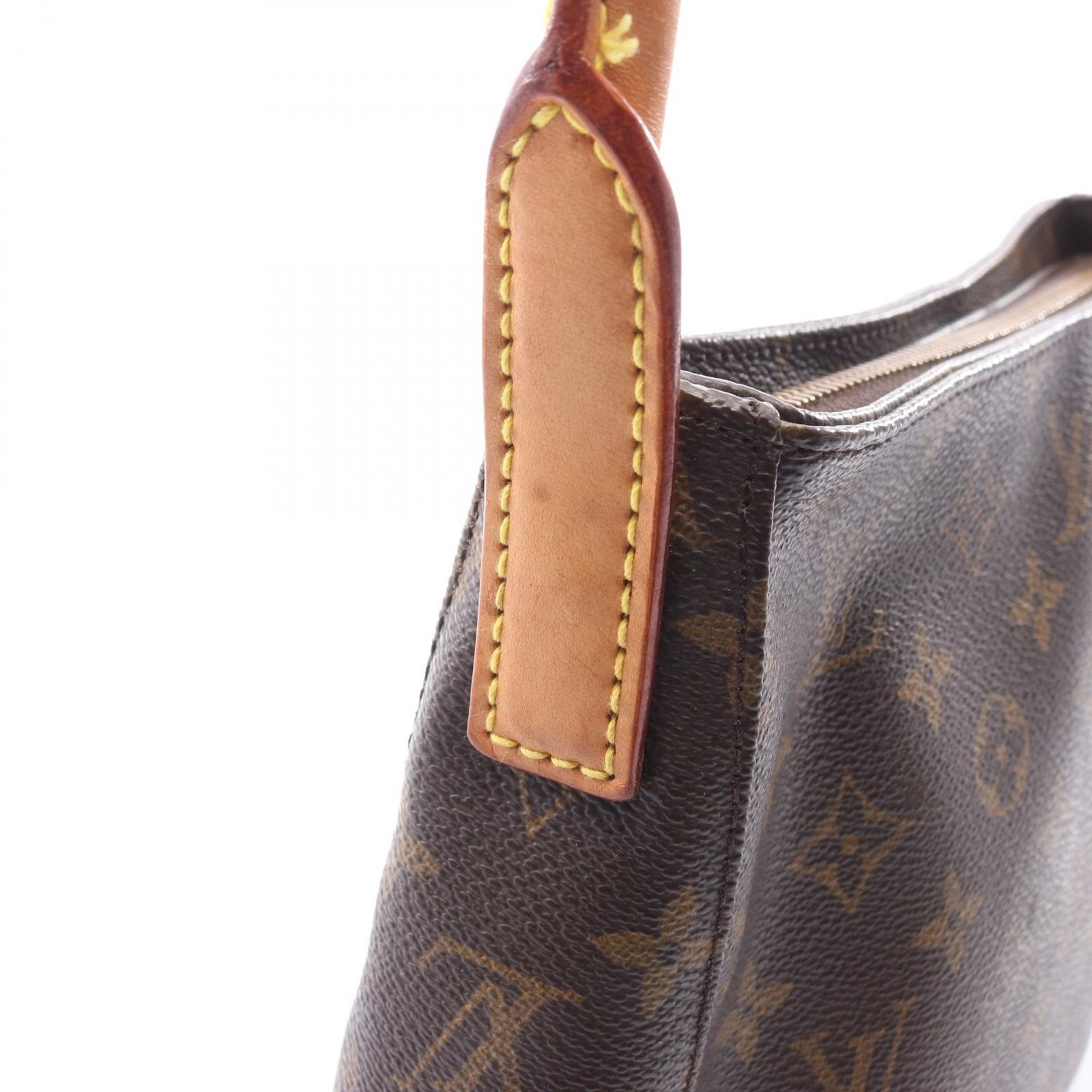 ルイ・ヴィトン LOUIS VUITTON ショルダーバッグ ルーピングMM M51146 PVCコーティングキャンバス レザー ルーピングMM レディース Used B