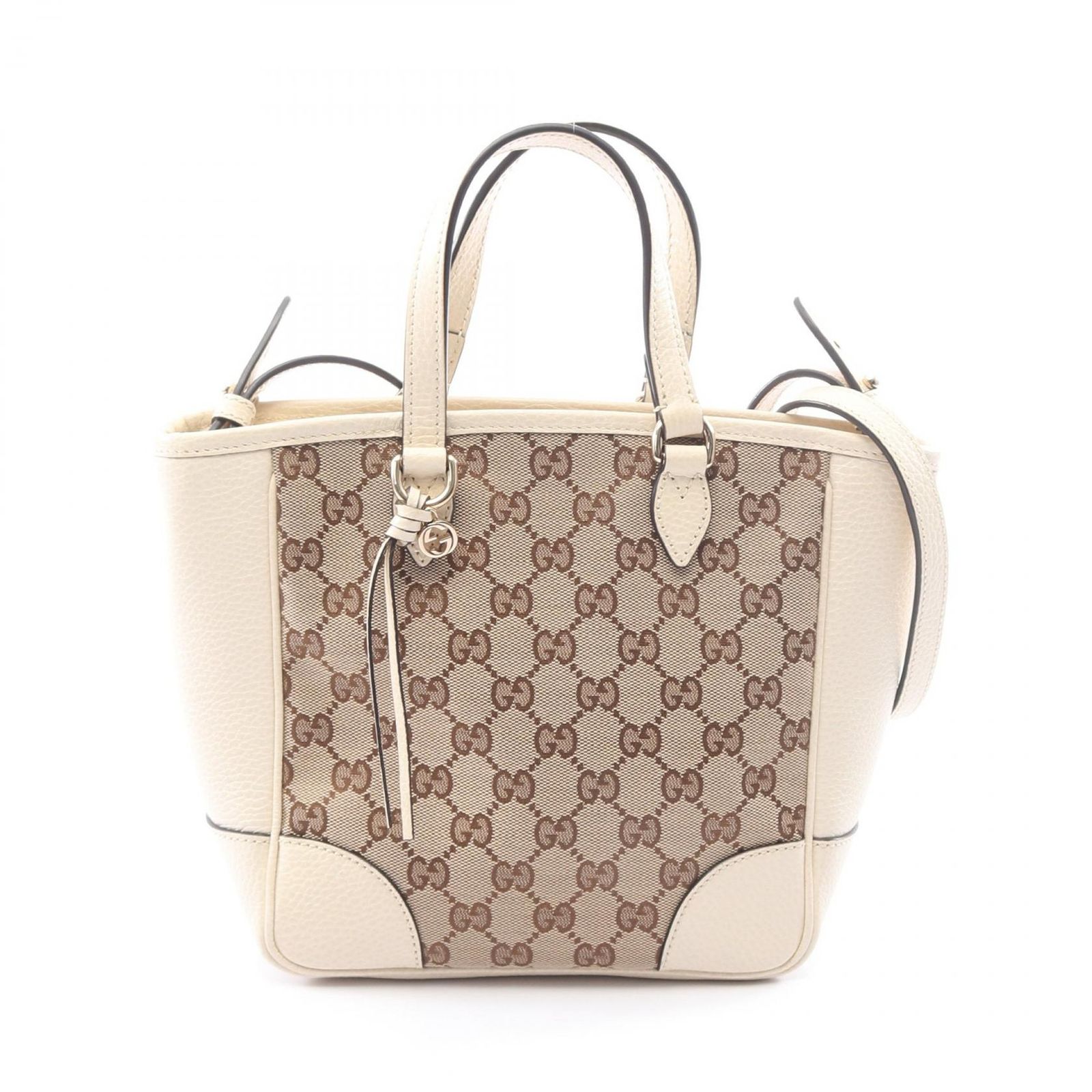 グッチ GUCCI トートバッグ ブリー GGキャンバス 2WAY 449241 ベージュ