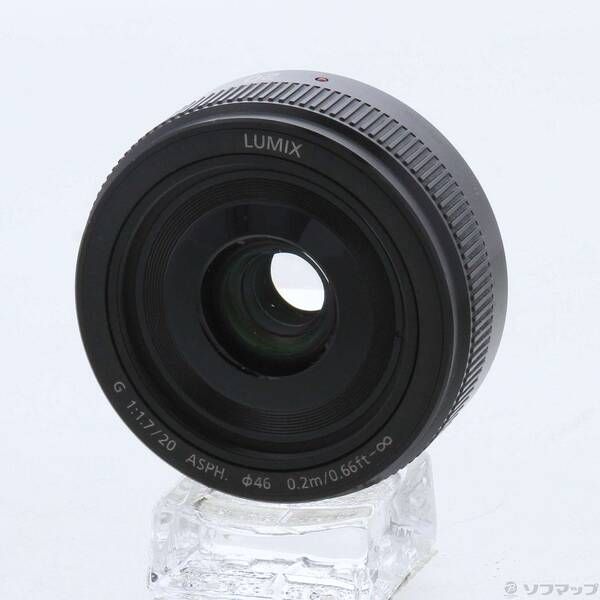 ソフマップ 〔中古品〕 LUMIX G 20mm／F1.7 II ASPH. H-H020A-K ブラック【258】