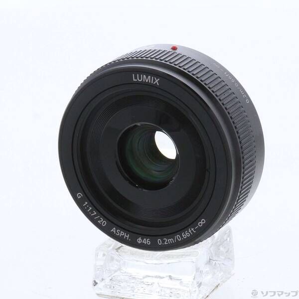 ソフマップ 〔中古品〕 LUMIX G 20mm／F1.7 II ASPH. H-H020A-K ブラック【262】