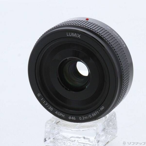 ソフマップ 〔中古品〕 LUMIX G 20mm/F1.7 II ASPH. H-H020A-K ブラック【258】